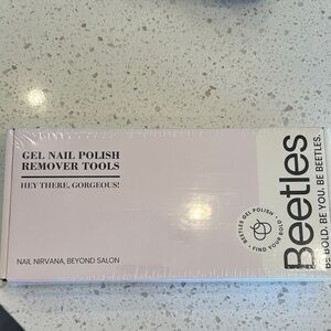 Beetles Gel Nail Polish Remover Tools - Pink